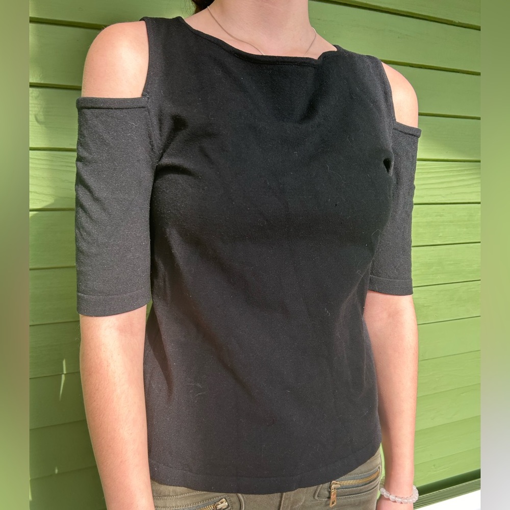 Cold Shoulder Sweater